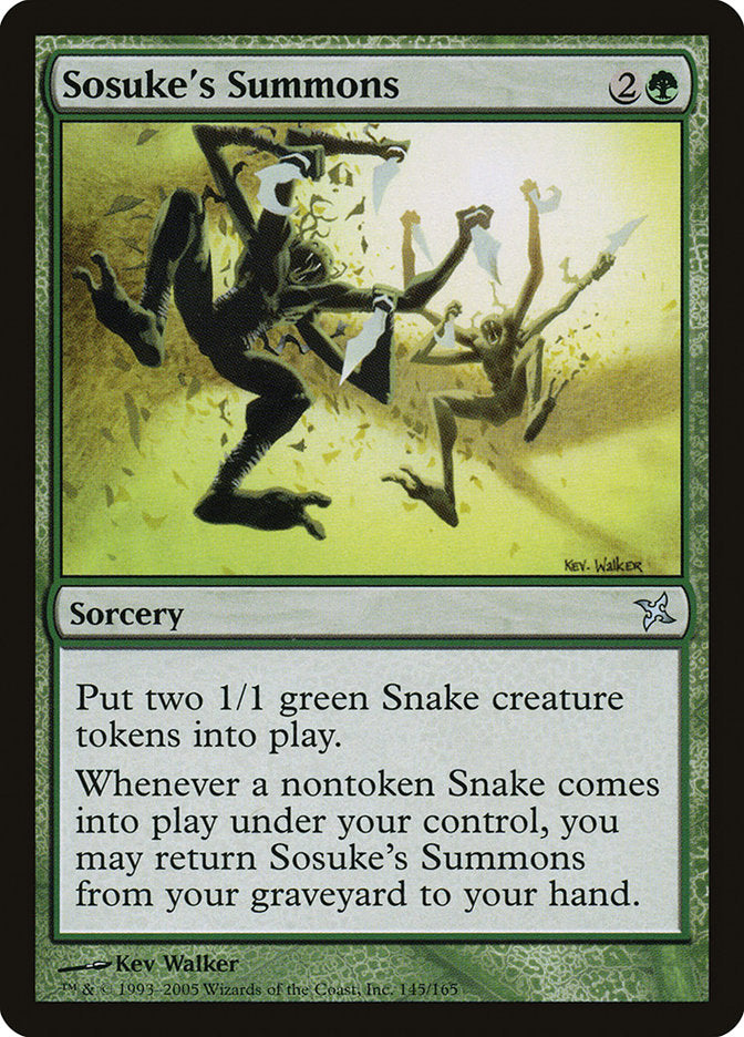 Sosuke's Summons [Betrayers of Kamigawa] | Local Legends