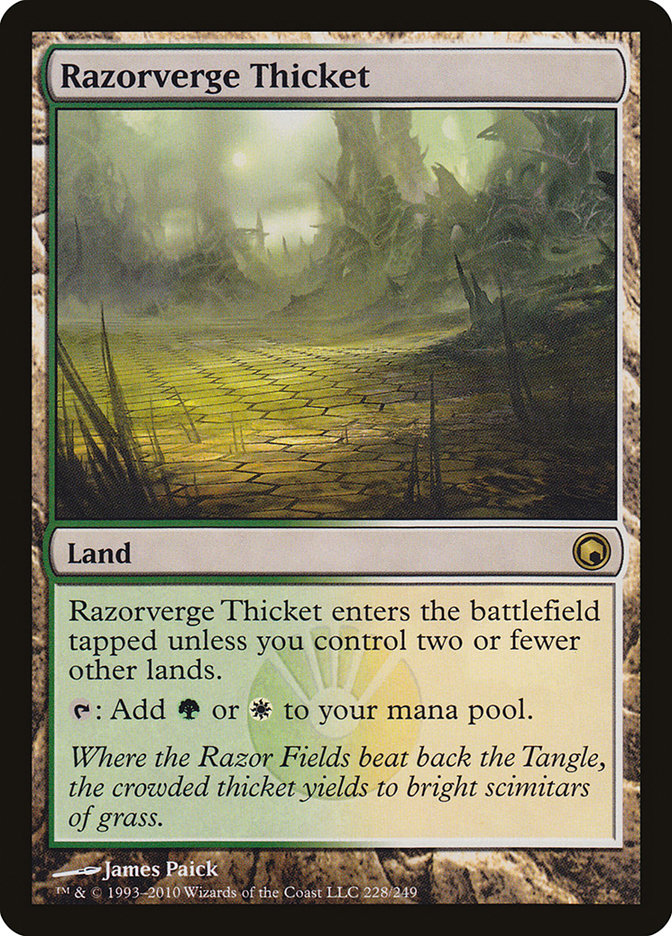 Razorverge Thicket [Scars of Mirrodin] | Golgari Games