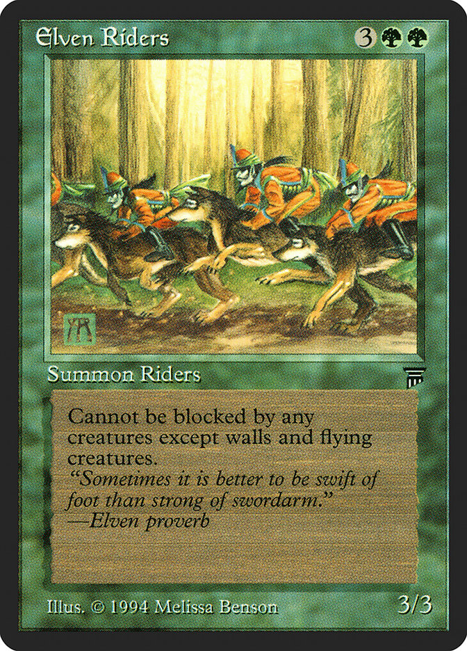 Elven Riders [Legends] | Golgari Games