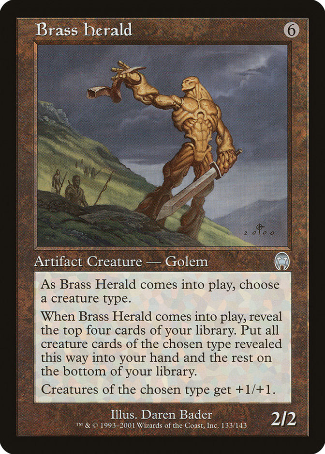 Brass Herald [Apocalypse] | Golgari Games