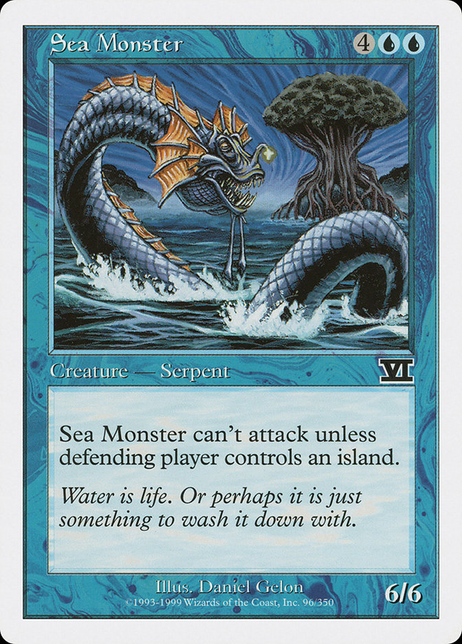 Sea Monster [Classic Sixth Edition] | Golgari Games