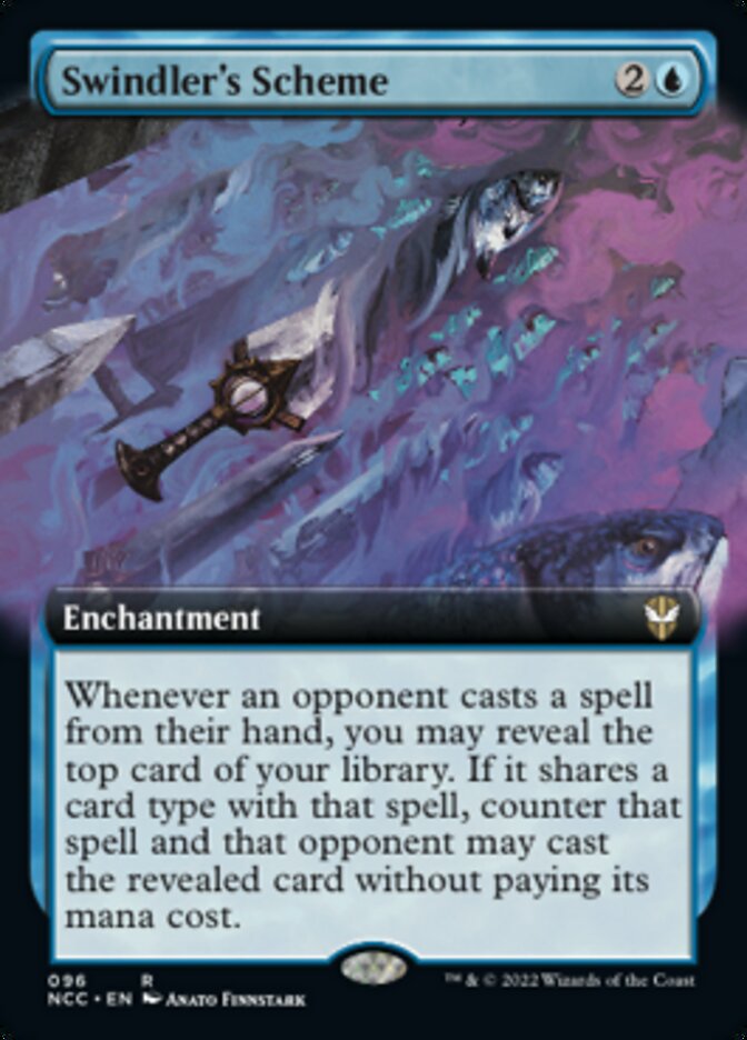 Swindler's Scheme (Extended Art) [Streets of New Capenna Commander] | Local Legends
