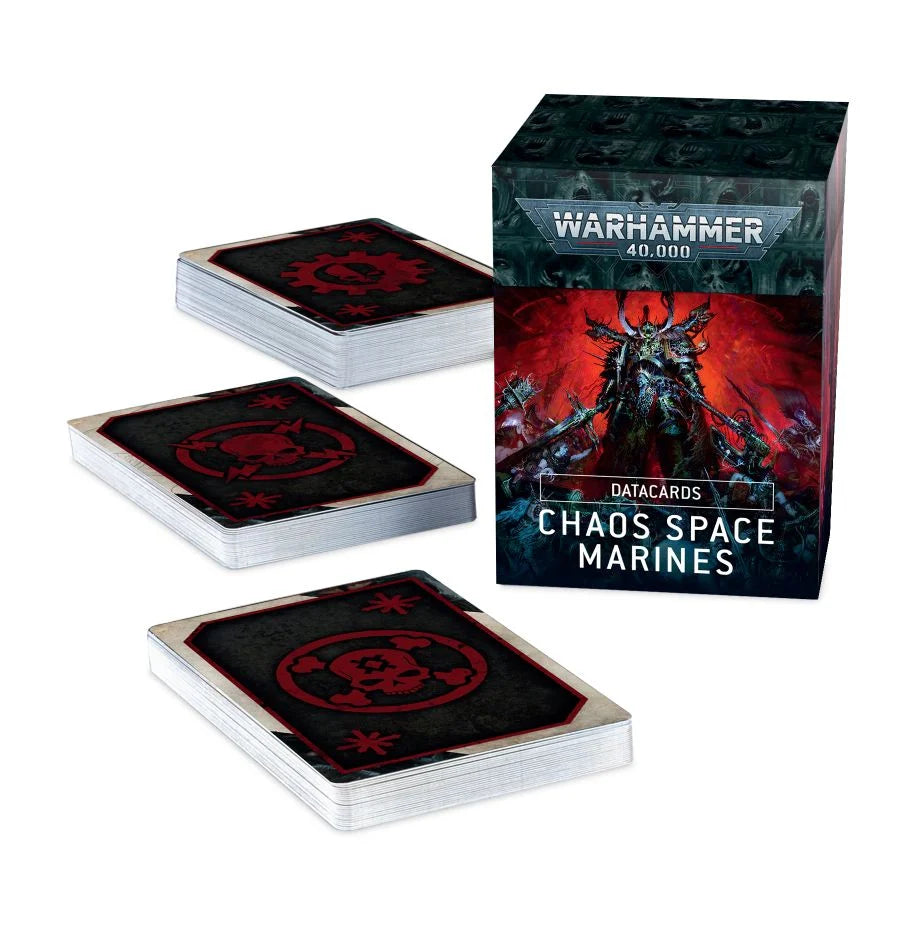 Warhammer 40K: Datacards Chaos Space Marines | Golgari Games