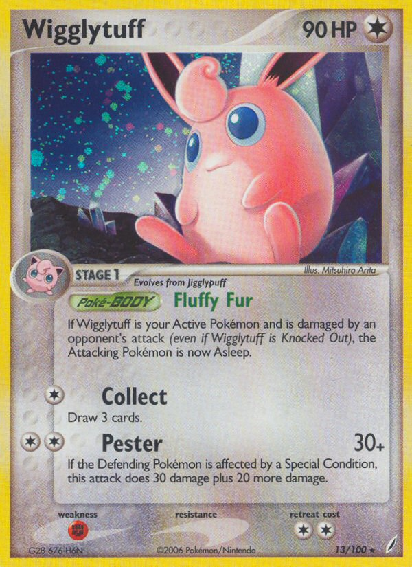 Wigglytuff (13/100) [EX: Crystal Guardians] | Golgari Games