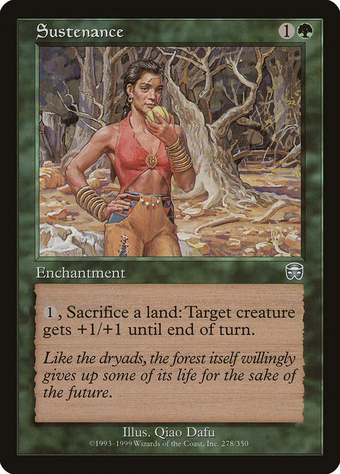 Sustenance [Mercadian Masques] | Local Legends