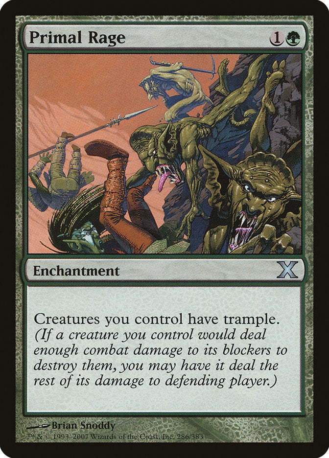 Primal Rage [Tenth Edition] | Local Legends