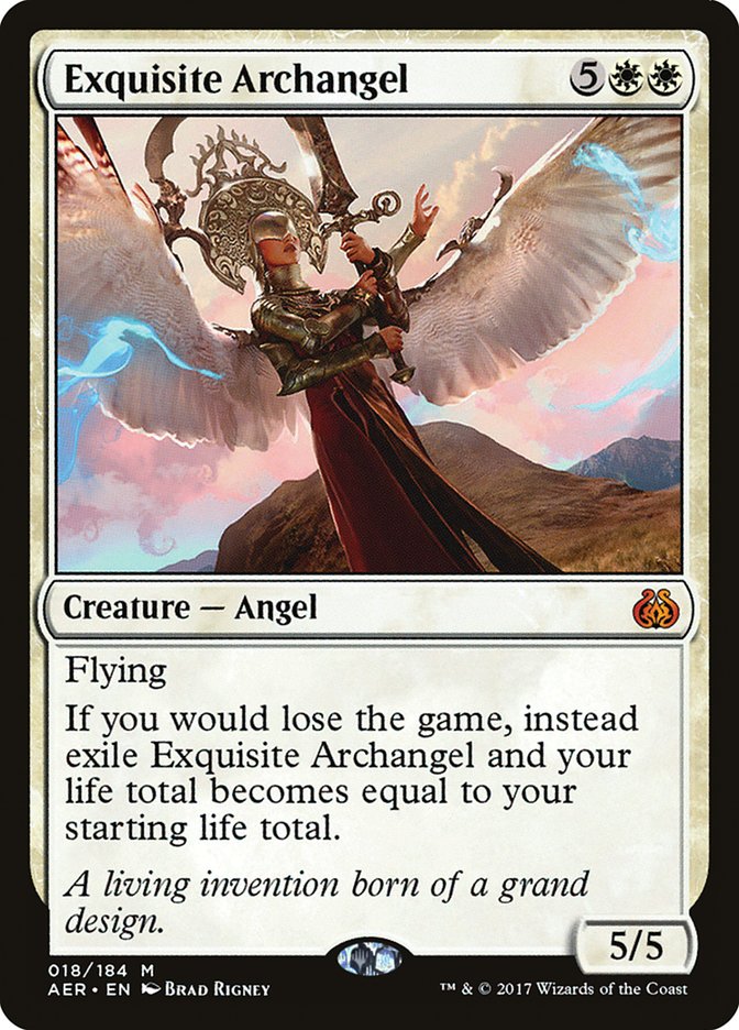 Exquisite Archangel [Aether Revolt] | Golgari Games