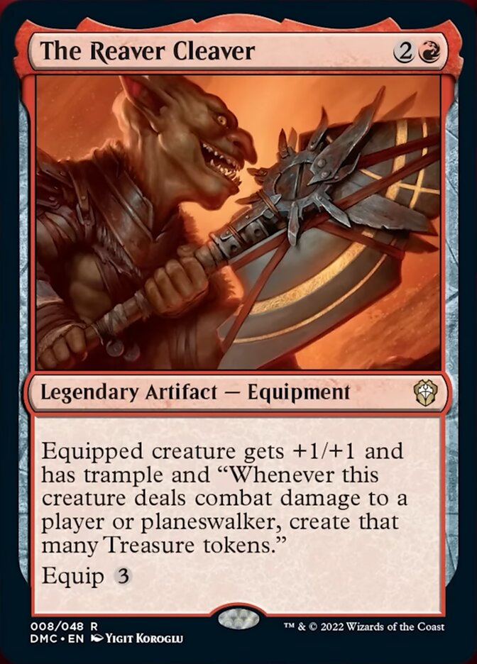 The Reaver Cleaver [Dominaria United Commander] | Golgari Games