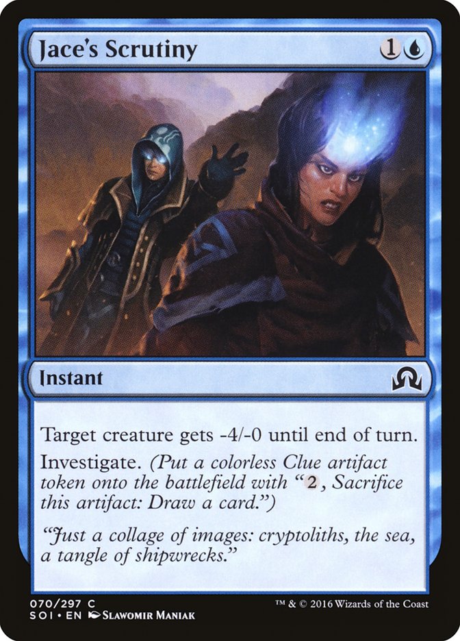 Jace's Scrutiny [Shadows over Innistrad] | Local Legends