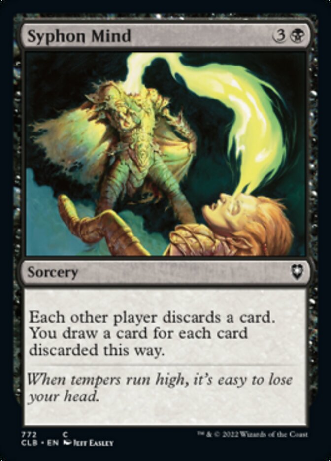 Syphon Mind [Commander Legends: Battle for Baldur's Gate] | Local Legends