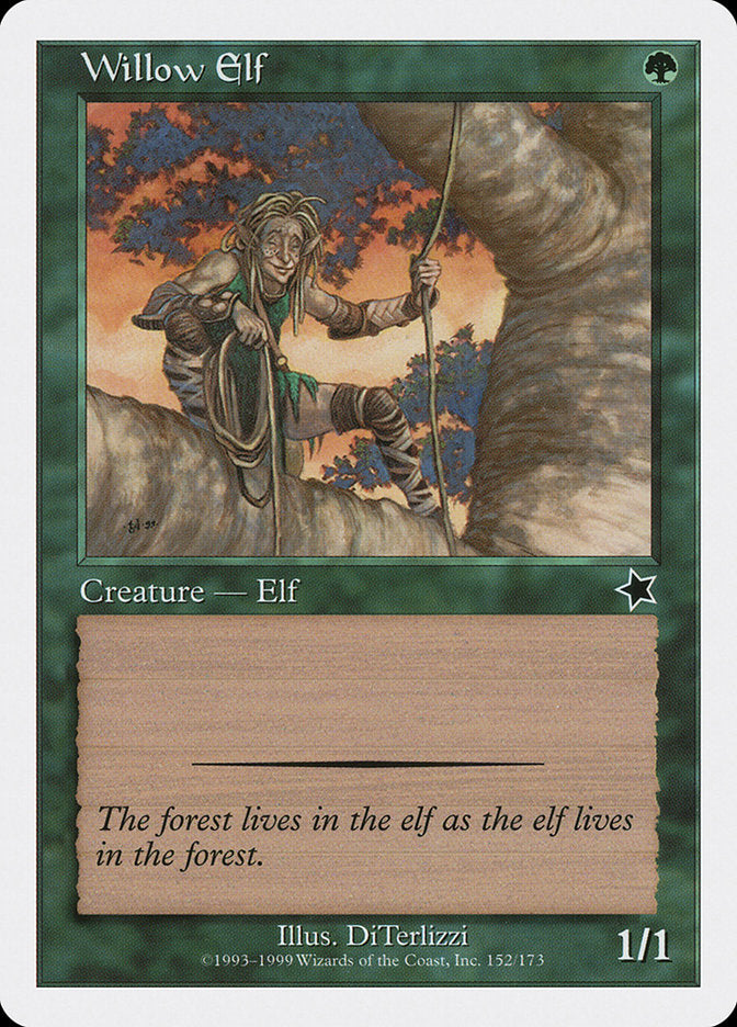 Willow Elf [Starter 1999] | Golgari Games