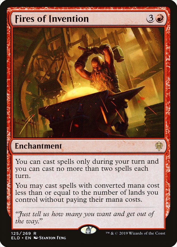 Fires of Invention [Throne of Eldraine] | Local Legends