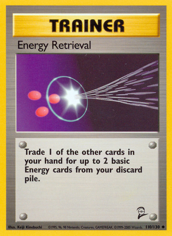 Energy Retrieval (110/130) [Base Set 2] | Golgari Games