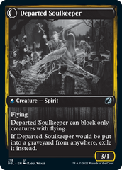 Devoted Grafkeeper // Departed Soulkeeper [Innistrad: Double Feature] | Golgari Games