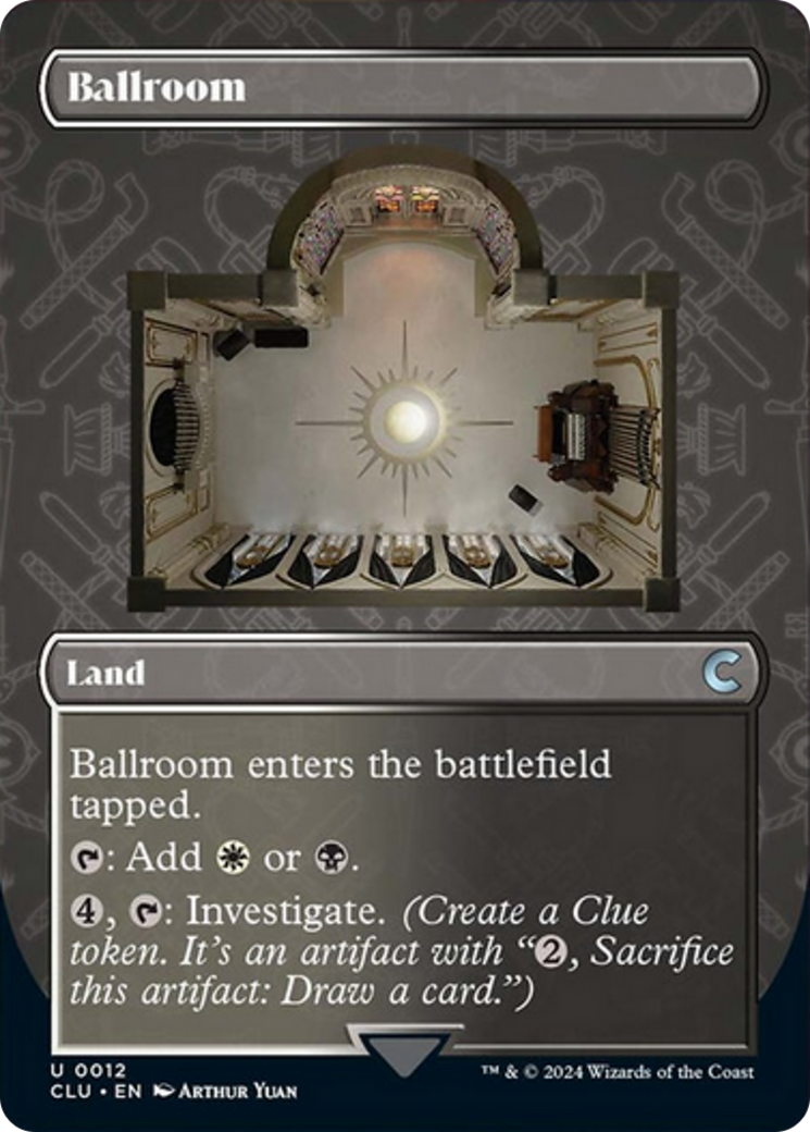 Ballroom (Borderless) [Ravnica: Clue Edition] | Local Legends