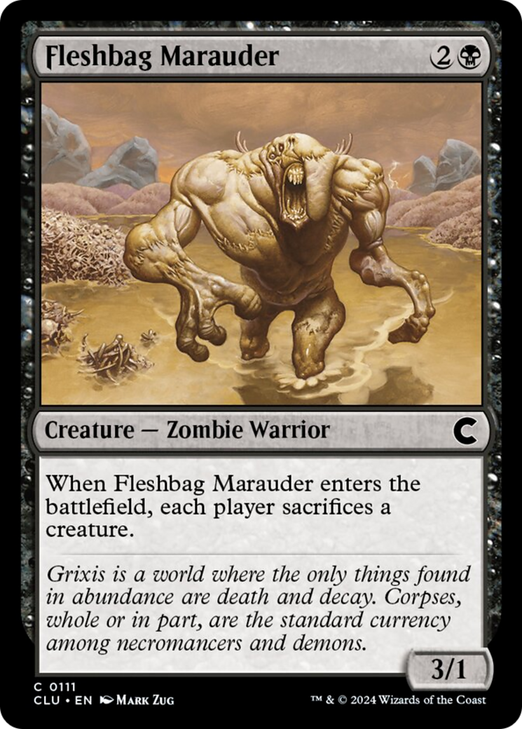 Fleshbag Marauder [Ravnica: Clue Edition] | Local Legends