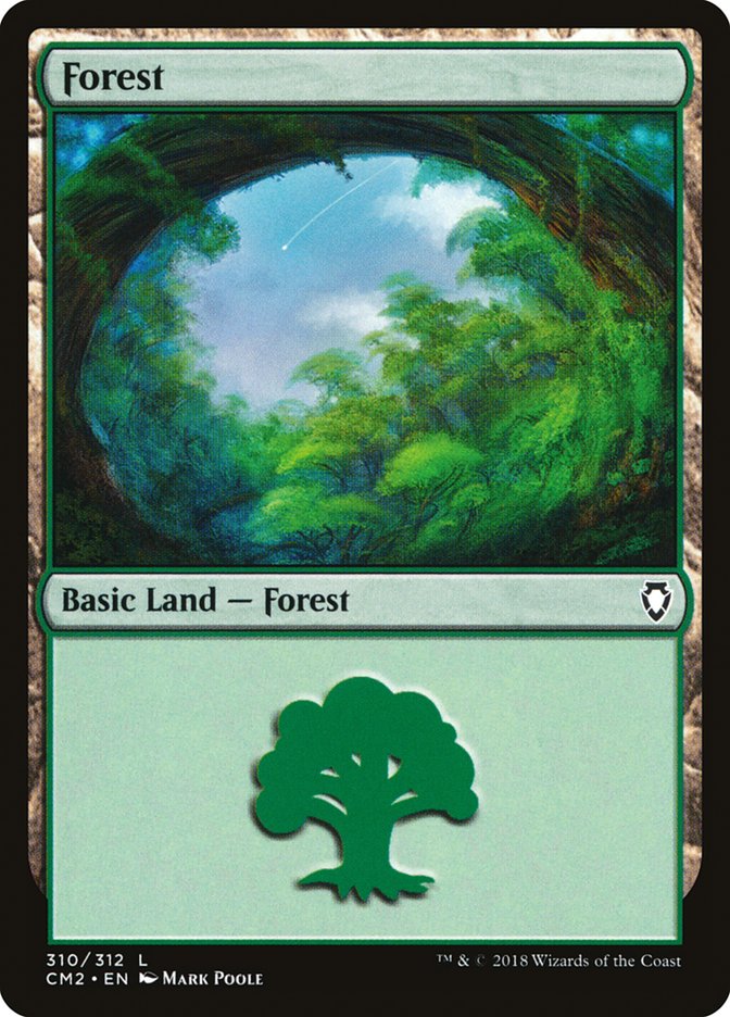 Forest (310) [Commander Anthology Volume II] | Golgari Games