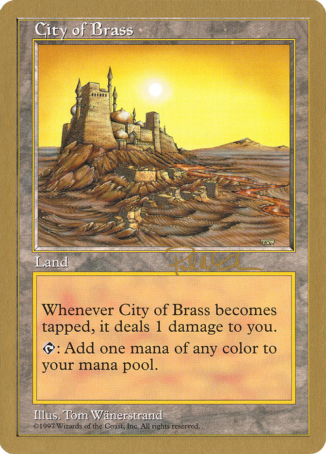 City of Brass (Paul McCabe) [World Championship Decks 1997] | Golgari Games