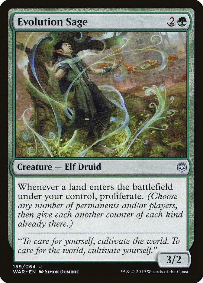 Evolution Sage [War of the Spark] | Local Legends