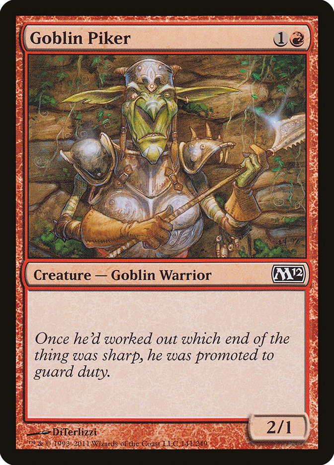 Goblin Piker [Magic 2012] | Local Legends
