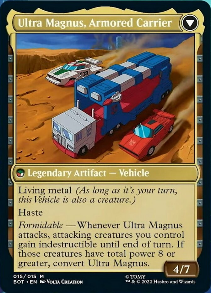 Ultra Magnus, Tactician // Ultra Magnus, Armored Carrier [Universes Beyond: Transformers] | Local Legends