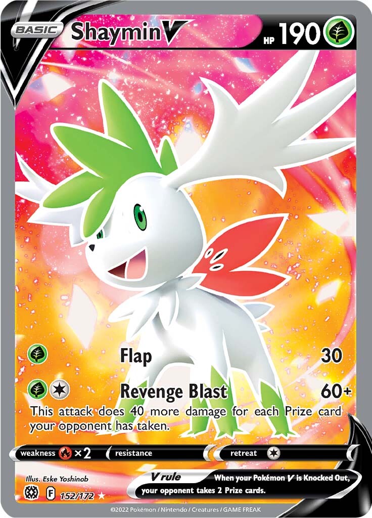 Shaymin V (152/172) [Sword & Shield: Brilliant Stars] | Golgari Games