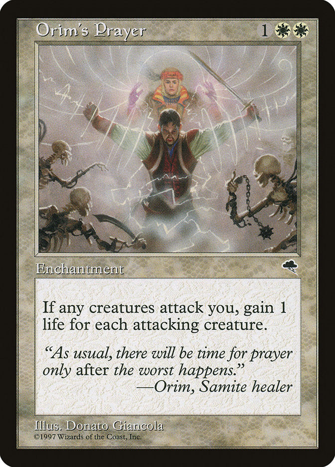 Orim's Prayer [Tempest] | Local Legends
