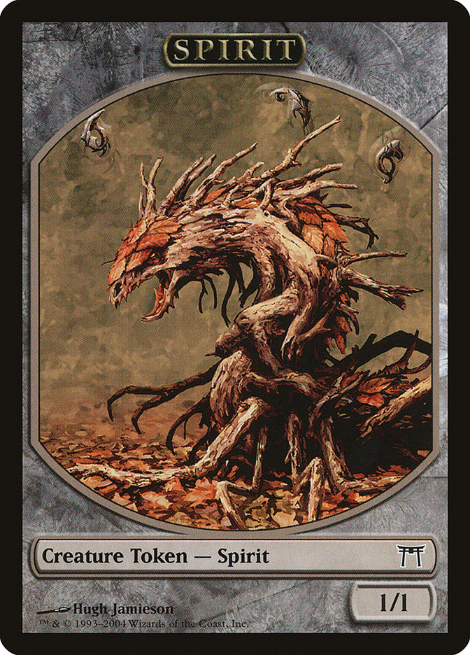 Spirit Token [Magic Player Rewards 2004] | Golgari Games