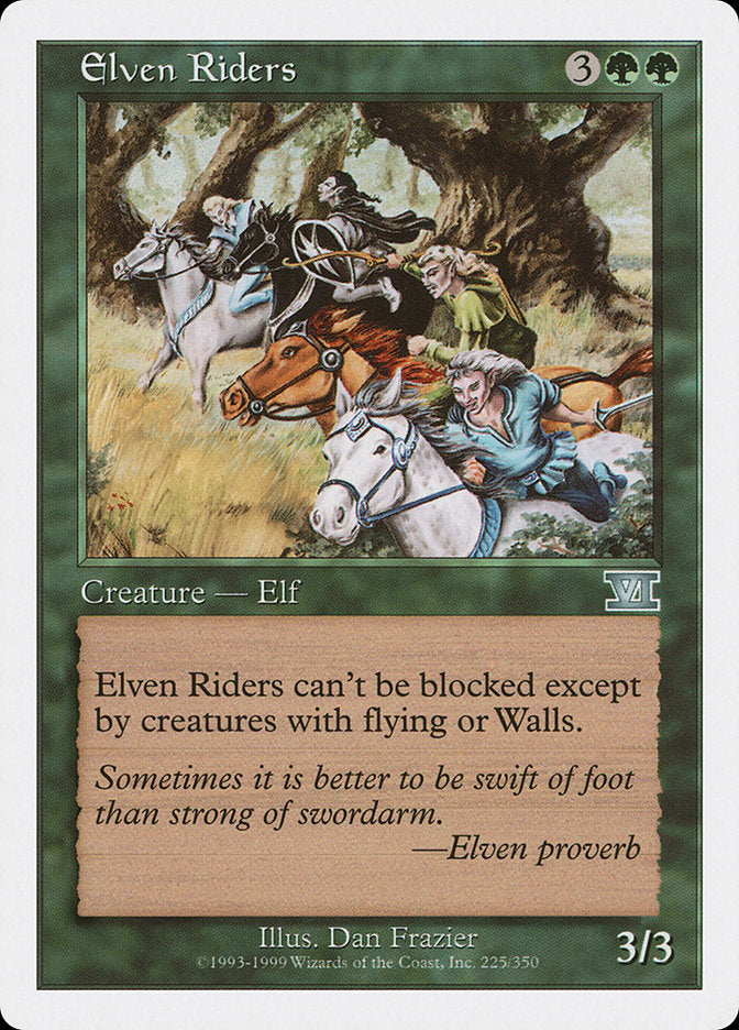 Elven Riders [Classic Sixth Edition] | Golgari Games