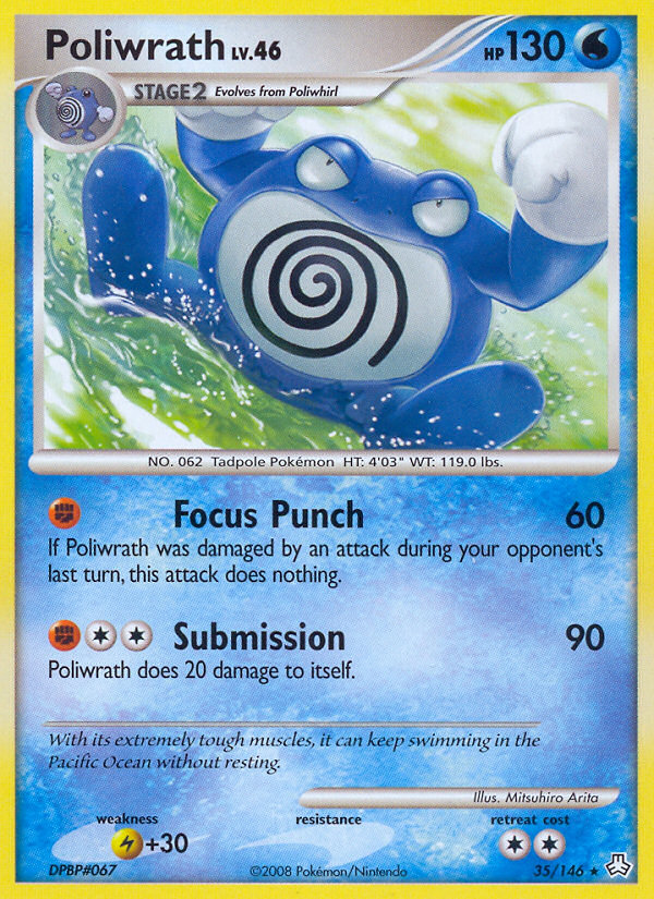 Poliwrath (35/146) [Diamond & Pearl: Legends Awakened] | Golgari Games