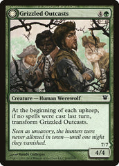 Grizzled Outcasts // Krallenhorde Wantons [Innistrad] | Golgari Games