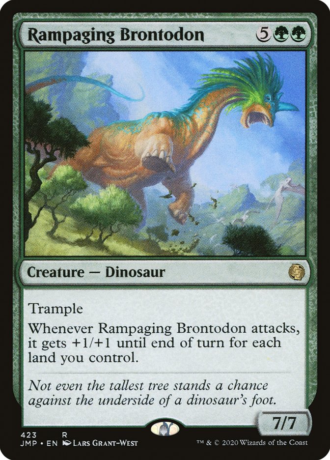 Rampaging Brontodon [Jumpstart] | Local Legends