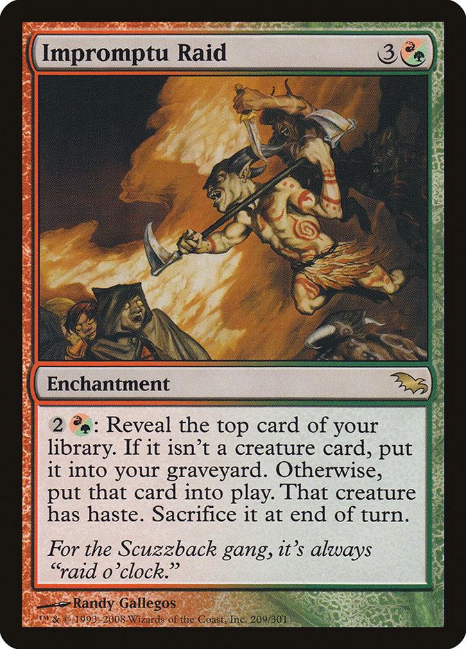 Impromptu Raid [Shadowmoor] | Local Legends