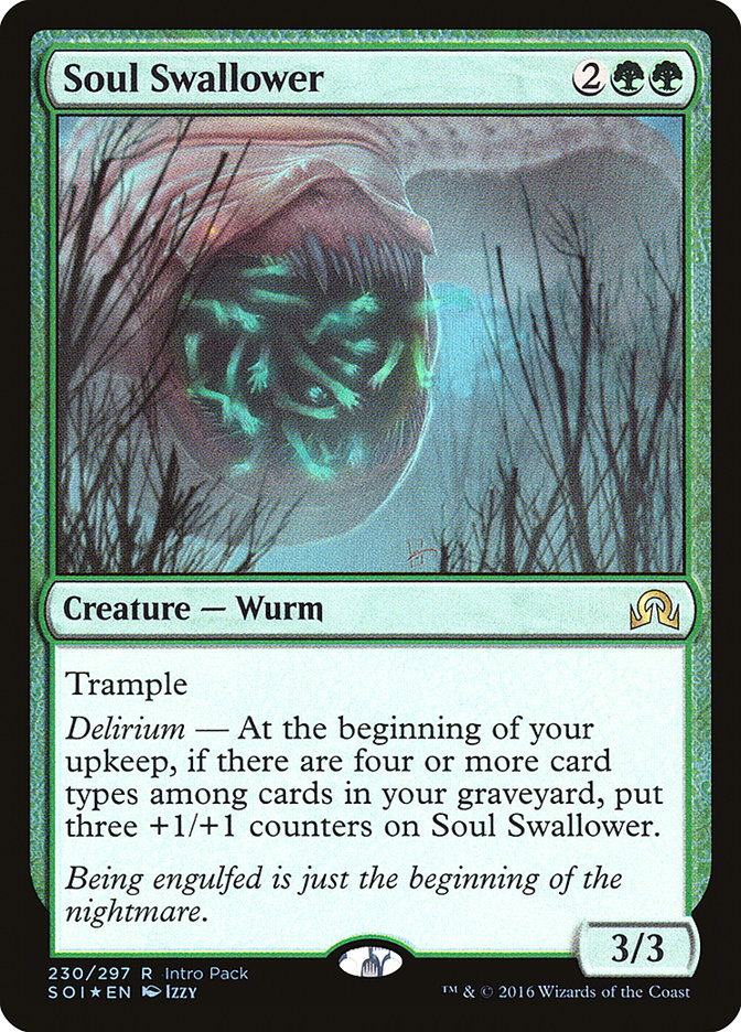 Soul Swallower (Intro Pack) [Shadows over Innistrad Promos] | Golgari Games