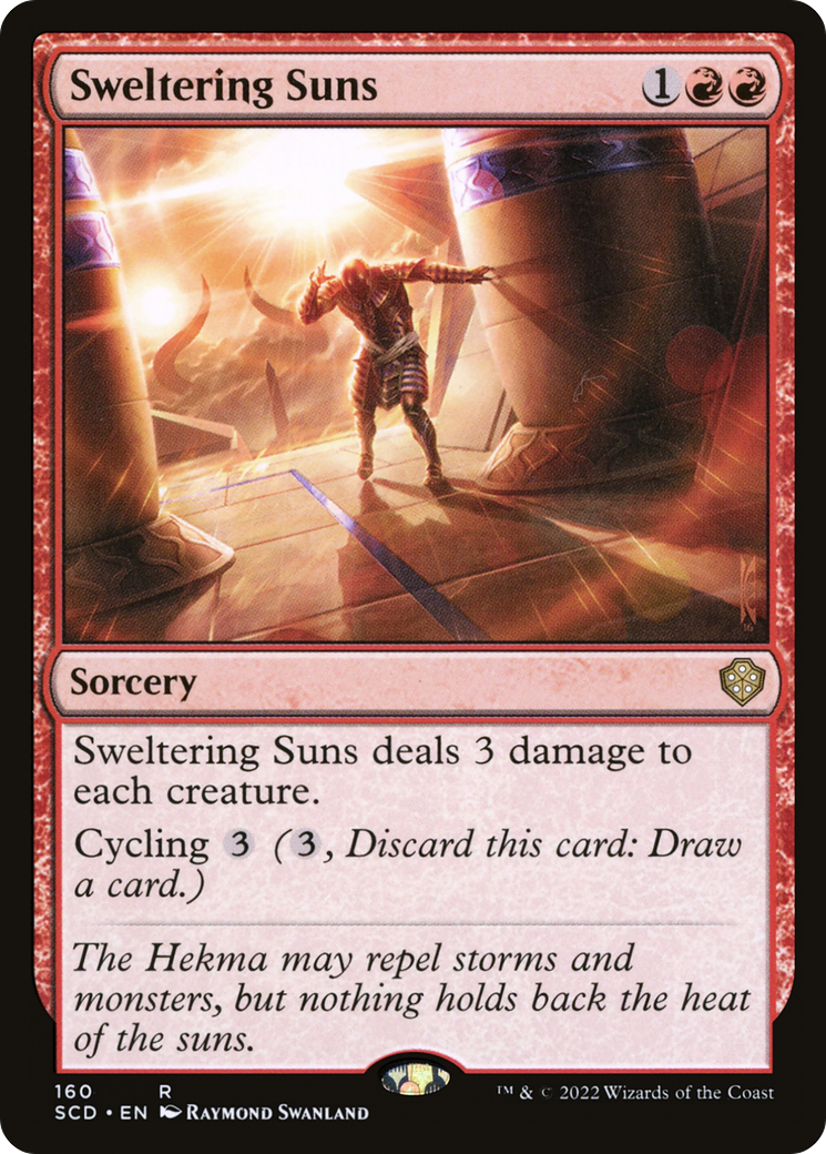 Sweltering Suns [Starter Commander Decks] | Local Legends
