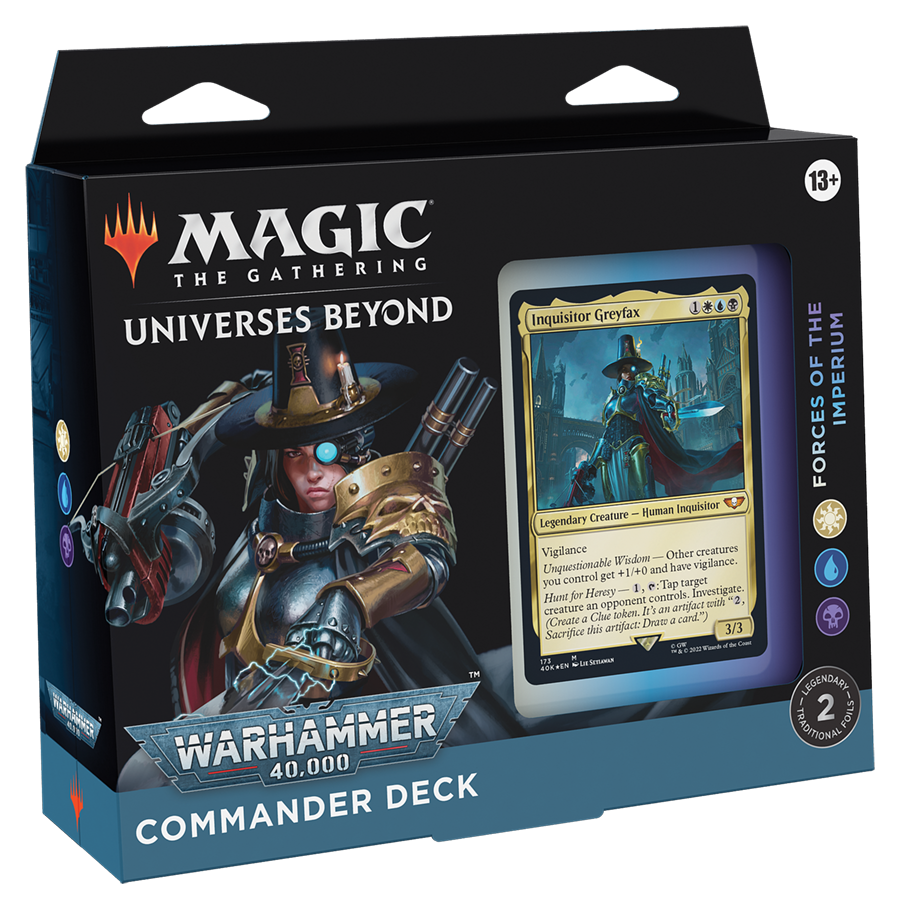 Warhammer 40,000 - Commander Deck (Forces of the Imperium) | Golgari Games