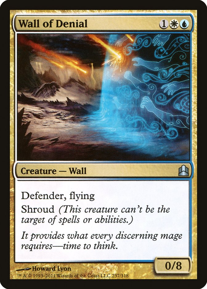 Wall of Denial [Commander 2011] | Local Legends