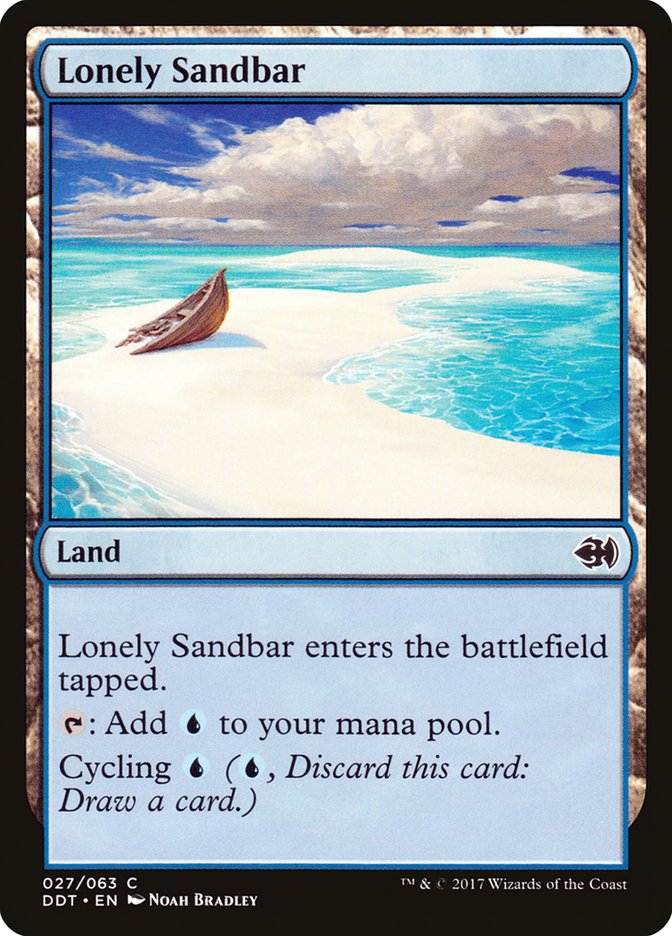 Lonely Sandbar [Duel Decks: Merfolk vs. Goblins] | Golgari Games