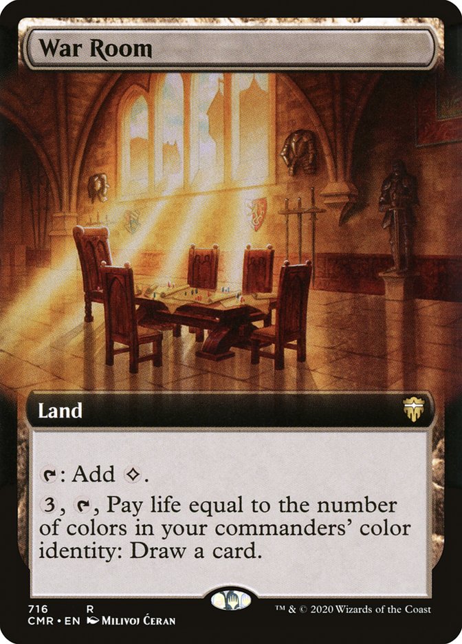 War Room (Extended Art) [Commander Legends] | Local Legends