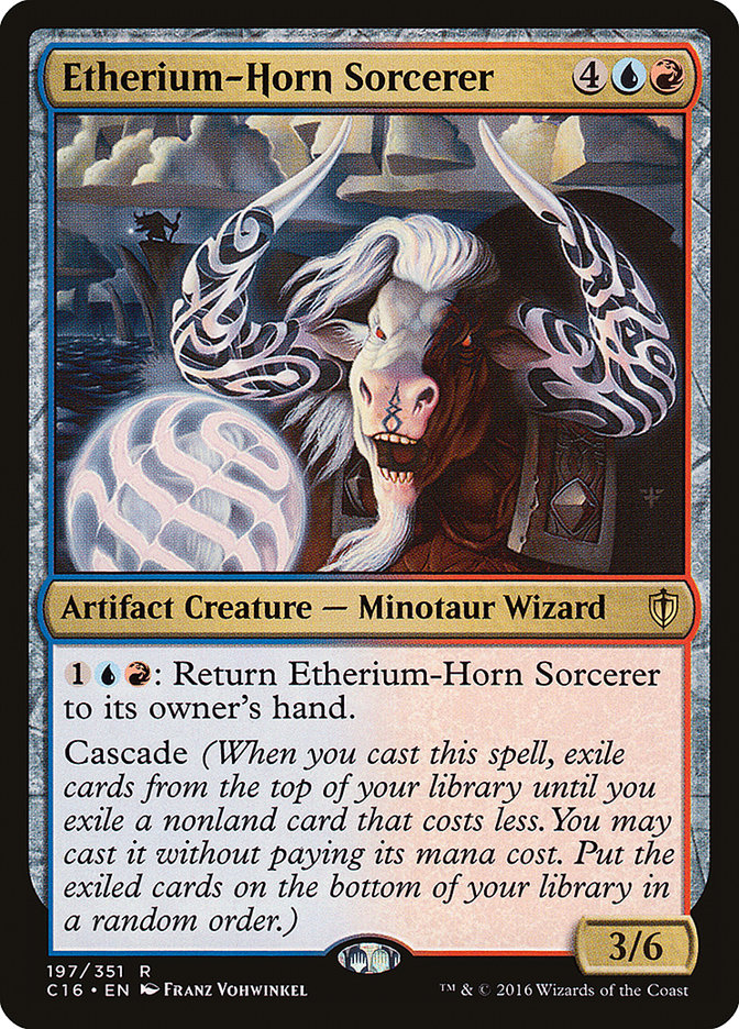Etherium-Horn Sorcerer [Commander 2016] | Local Legends