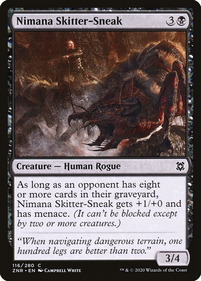 Nimana Skitter-Sneak [Zendikar Rising] | Local Legends