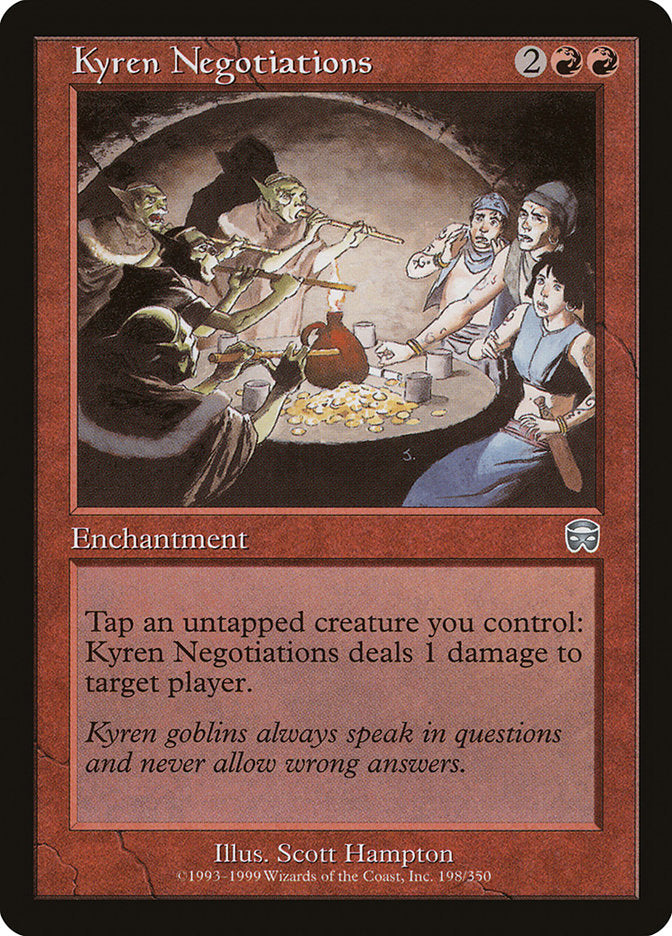 Kyren Negotiations [Mercadian Masques] | Local Legends