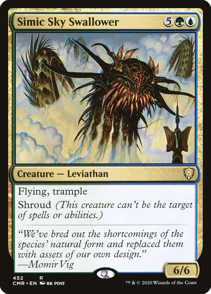 Simic Sky Swallower [Commander Legends] | Golgari Games