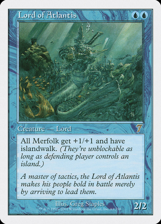 Lord of Atlantis [Seventh Edition] | Golgari Games