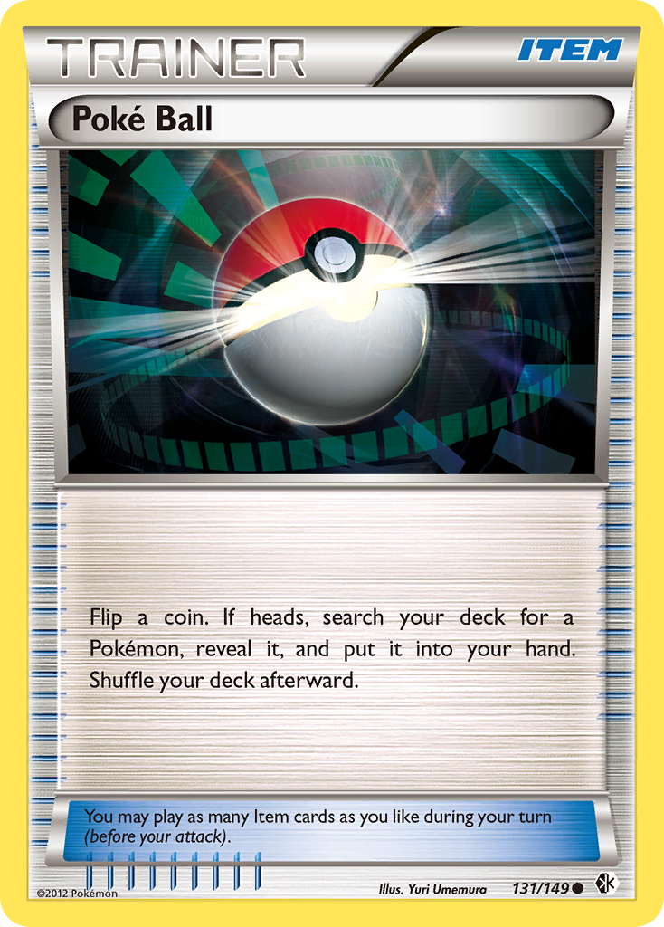 Poke Ball (131/149) [Black & White: Boundaries Crossed] | Golgari Games