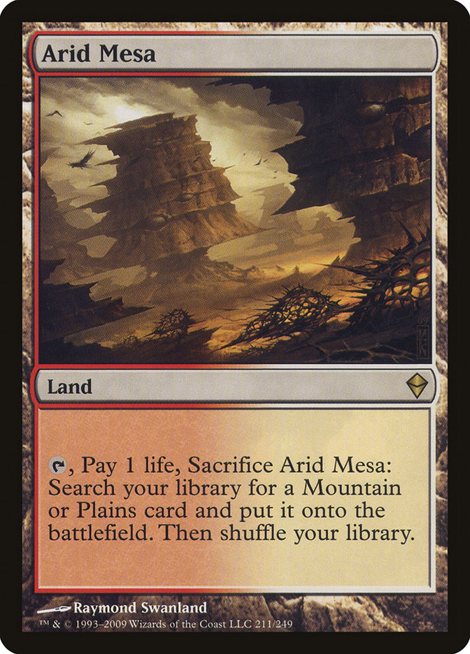 Arid Mesa [Zendikar] | Golgari Games