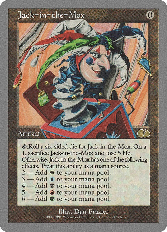 Jack-in-the-Mox [Unglued] | Local Legends