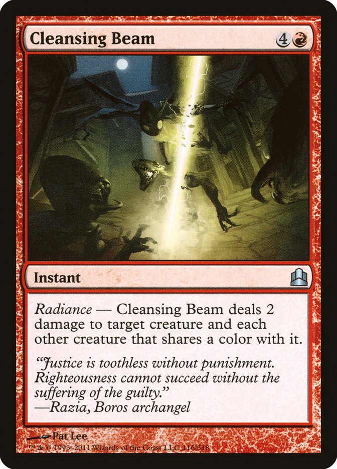 Cleansing Beam [Commander 2011] | Local Legends