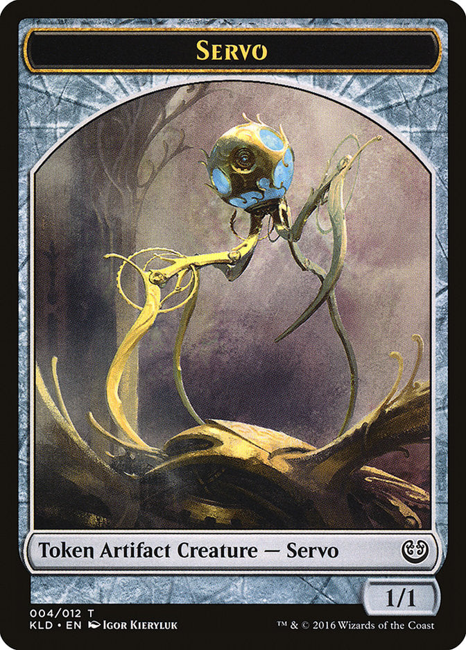 Servo Token (004/012) [Kaladesh Tokens] | Golgari Games