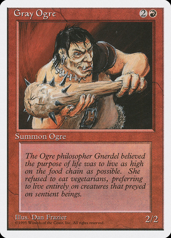 Gray Ogre [Fourth Edition] | Local Legends